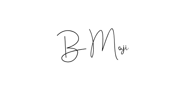You can use this online signature creator to create a handwritten signature for the name B Maji. This is the best online autograph maker. B Maji signature style 4 images and pictures png