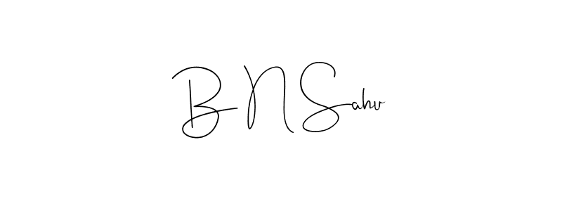 Here are the top 10 professional signature styles for the name B N Sahu. These are the best autograph styles you can use for your name. B N Sahu signature style 4 images and pictures png