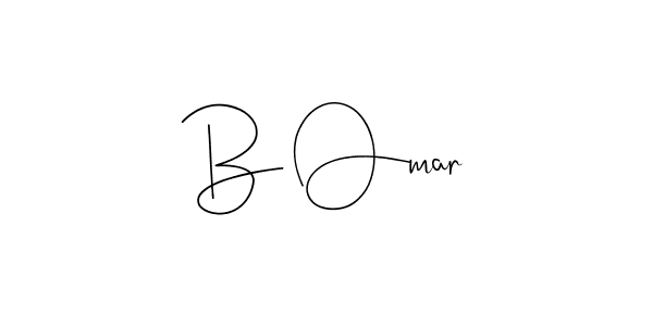 It looks lik you need a new signature style for name B Omar. Design unique handwritten (Andilay-7BmLP) signature with our free signature maker in just a few clicks. B Omar signature style 4 images and pictures png