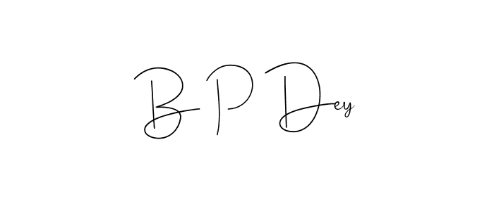 Make a beautiful signature design for name B P Dey. Use this online signature maker to create a handwritten signature for free. B P Dey signature style 4 images and pictures png