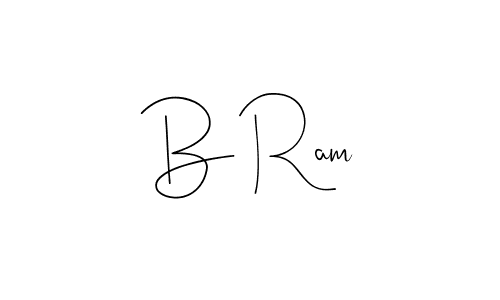 Use a signature maker to create a handwritten signature online. With this signature software, you can design (Andilay-7BmLP) your own signature for name B Ram. B Ram signature style 4 images and pictures png