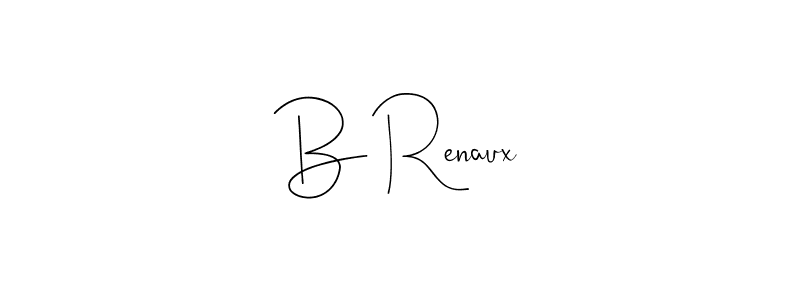 Use a signature maker to create a handwritten signature online. With this signature software, you can design (Andilay-7BmLP) your own signature for name B Renaux. B Renaux signature style 4 images and pictures png