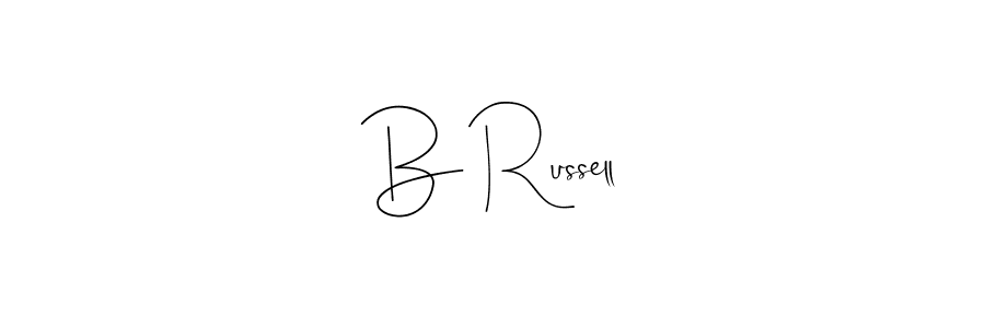 B Russell stylish signature style. Best Handwritten Sign (Andilay-7BmLP) for my name. Handwritten Signature Collection Ideas for my name B Russell. B Russell signature style 4 images and pictures png