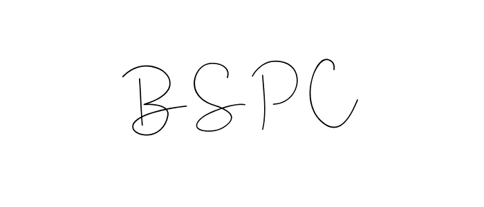 Andilay-7BmLP is a professional signature style that is perfect for those who want to add a touch of class to their signature. It is also a great choice for those who want to make their signature more unique. Get B S P C name to fancy signature for free. B S P C signature style 4 images and pictures png