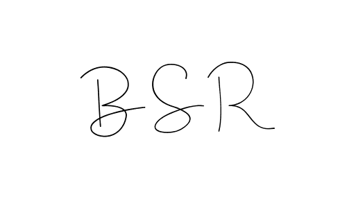 This is the best signature style for the B S R name. Also you like these signature font (Andilay-7BmLP). Mix name signature. B S R signature style 4 images and pictures png