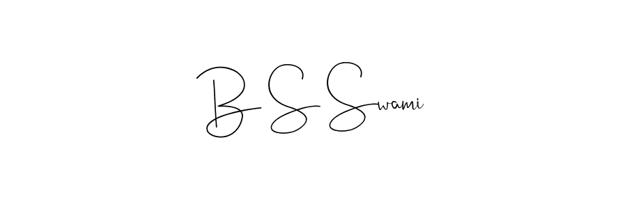 Make a short B S Swami signature style. Manage your documents anywhere anytime using Andilay-7BmLP. Create and add eSignatures, submit forms, share and send files easily. B S Swami signature style 4 images and pictures png