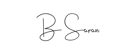 Best and Professional Signature Style for B Saran. Andilay-7BmLP Best Signature Style Collection. B Saran signature style 4 images and pictures png
