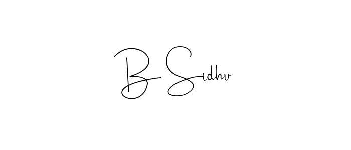 This is the best signature style for the B Sidhu name. Also you like these signature font (Andilay-7BmLP). Mix name signature. B Sidhu signature style 4 images and pictures png