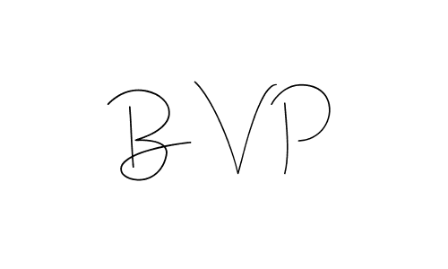 B V P stylish signature style. Best Handwritten Sign (Andilay-7BmLP) for my name. Handwritten Signature Collection Ideas for my name B V P. B V P signature style 4 images and pictures png