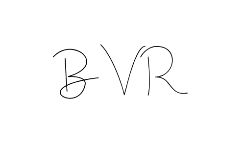 Best and Professional Signature Style for B V R. Andilay-7BmLP Best Signature Style Collection. B V R signature style 4 images and pictures png