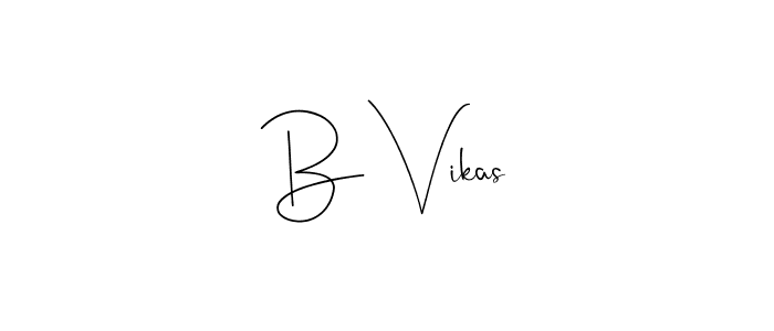 You can use this online signature creator to create a handwritten signature for the name B Vikas. This is the best online autograph maker. B Vikas signature style 4 images and pictures png