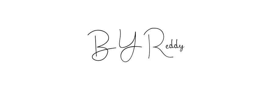 Best and Professional Signature Style for B Y Reddy. Andilay-7BmLP Best Signature Style Collection. B Y Reddy signature style 4 images and pictures png