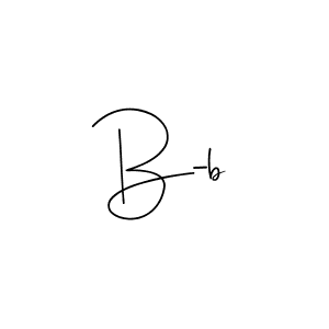 B-b stylish signature style. Best Handwritten Sign (Andilay-7BmLP) for my name. Handwritten Signature Collection Ideas for my name B-b. B-b signature style 4 images and pictures png