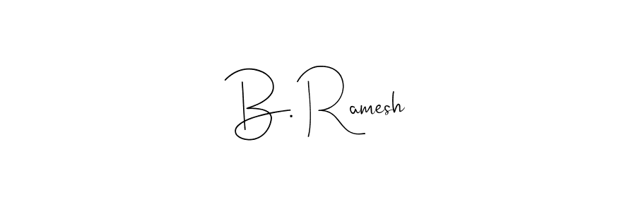 How to Draw B. Ramesh signature style? Andilay-7BmLP is a latest design signature styles for name B. Ramesh. B. Ramesh signature style 4 images and pictures png