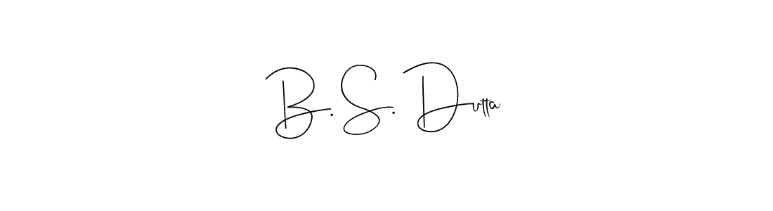 It looks lik you need a new signature style for name B. S. Dutta. Design unique handwritten (Andilay-7BmLP) signature with our free signature maker in just a few clicks. B. S. Dutta signature style 4 images and pictures png