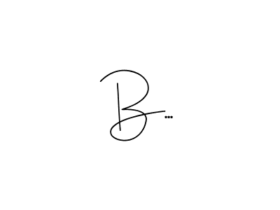 How to Draw B... signature style? Andilay-7BmLP is a latest design signature styles for name B.... B... signature style 4 images and pictures png