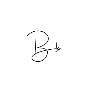 B.b stylish signature style. Best Handwritten Sign (Andilay-7BmLP) for my name. Handwritten Signature Collection Ideas for my name B.b. B.b signature style 4 images and pictures png