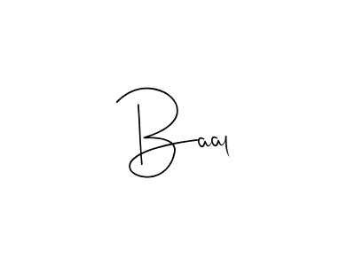if you are searching for the best signature style for your name Baal. so please give up your signature search. here we have designed multiple signature styles  using Andilay-7BmLP. Baal signature style 4 images and pictures png