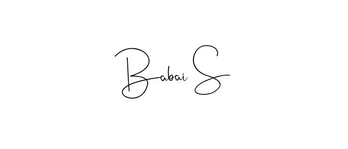 How to Draw Babai S signature style? Andilay-7BmLP is a latest design signature styles for name Babai S. Babai S signature style 4 images and pictures png
