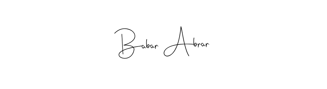 How to Draw Babar Abrar signature style? Andilay-7BmLP is a latest design signature styles for name Babar Abrar. Babar Abrar signature style 4 images and pictures png