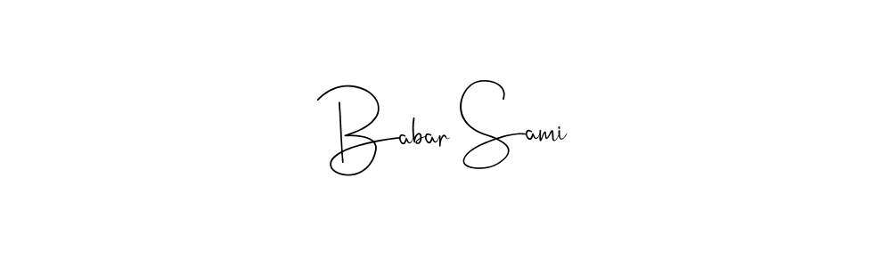 Check out images of Autograph of Babar Sami name. Actor Babar Sami Signature Style. Andilay-7BmLP is a professional sign style online. Babar Sami signature style 4 images and pictures png