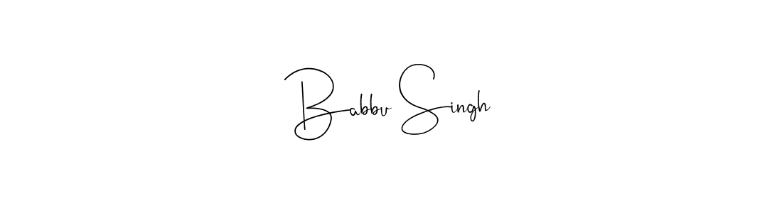 if you are searching for the best signature style for your name Babbu Singh. so please give up your signature search. here we have designed multiple signature styles  using Andilay-7BmLP. Babbu Singh signature style 4 images and pictures png