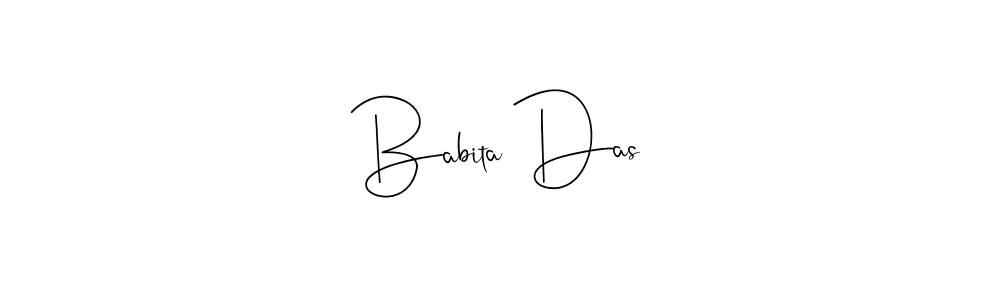 How to make Babita Das signature? Andilay-7BmLP is a professional autograph style. Create handwritten signature for Babita Das name. Babita Das signature style 4 images and pictures png