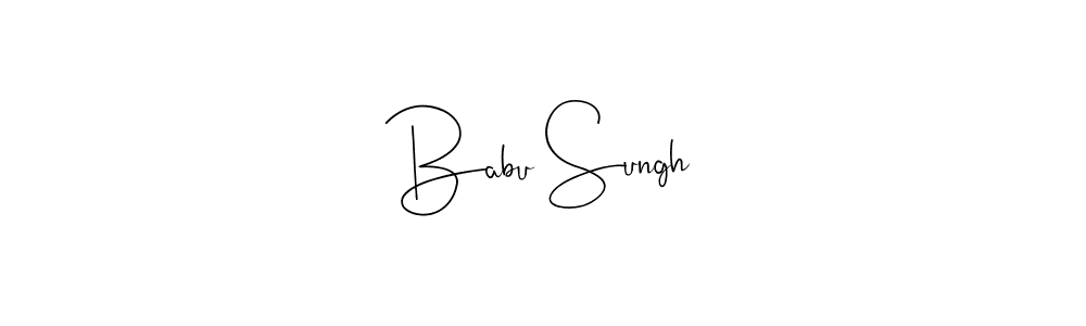 Best and Professional Signature Style for Babu Sungh. Andilay-7BmLP Best Signature Style Collection. Babu Sungh signature style 4 images and pictures png