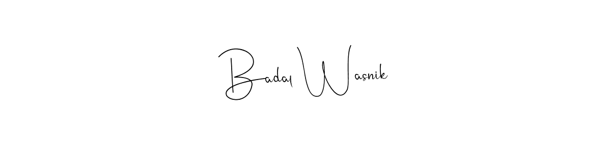 You can use this online signature creator to create a handwritten signature for the name Badal Wasnik. This is the best online autograph maker. Badal Wasnik signature style 4 images and pictures png