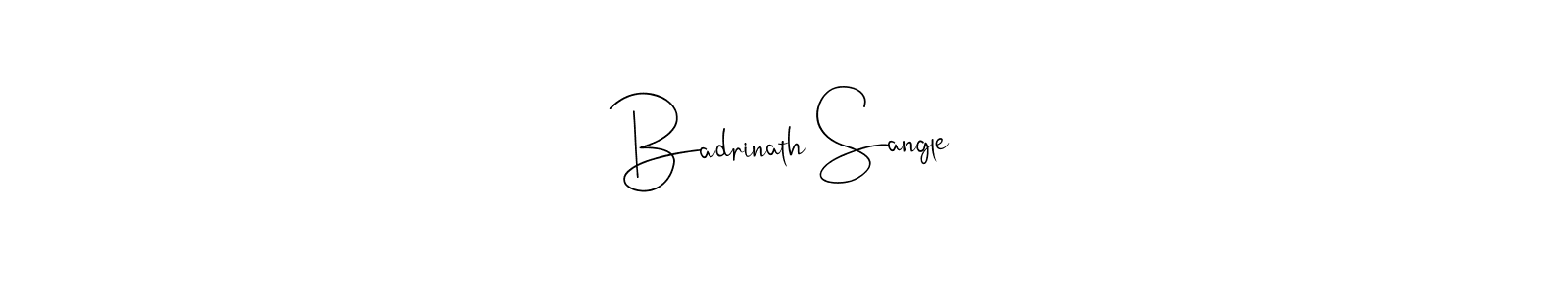Check out images of Autograph of Badrinath Sangle name. Actor Badrinath Sangle Signature Style. Andilay-7BmLP is a professional sign style online. Badrinath Sangle signature style 4 images and pictures png