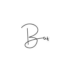 Make a beautiful signature design for name Baf. Use this online signature maker to create a handwritten signature for free. Baf signature style 4 images and pictures png