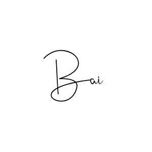 if you are searching for the best signature style for your name Bai. so please give up your signature search. here we have designed multiple signature styles  using Andilay-7BmLP. Bai signature style 4 images and pictures png