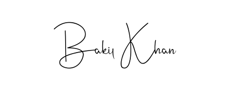 The Andilay-7BmLP handwriting style adds charm and authenticity to name Bakil Khan. A wonderful choice for personal thank-you notes. Bakil Khan signature style 4 images and pictures png