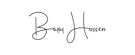 Make a short Balal Hossen signature style. Manage your documents anywhere anytime using Andilay-7BmLP. Create and add eSignatures, submit forms, share and send files easily. Balal Hossen signature style 4 images and pictures png