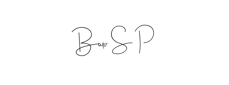 Once you've used our free online signature maker to create your best signature Andilay-7BmLP style, it's time to enjoy all of the benefits that Balu S P name signing documents. Balu S P signature style 4 images and pictures png