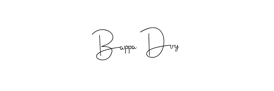 You should practise on your own different ways (Andilay-7BmLP) to write your name (Bappa Duy) in signature. don't let someone else do it for you. Bappa Duy signature style 4 images and pictures png