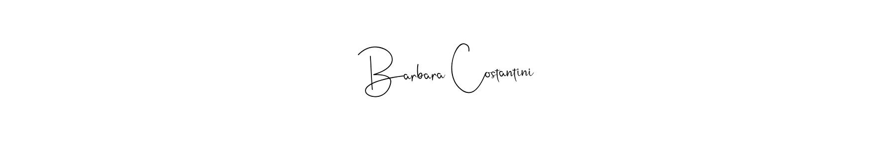 Use a signature maker to create a handwritten signature online. With this signature software, you can design (Andilay-7BmLP) your own signature for name Barbara Costantini. Barbara Costantini signature style 4 images and pictures png