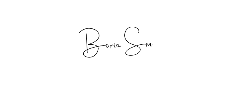 Also You can easily find your signature by using the search form. We will create Baria Sm name handwritten signature images for you free of cost using Andilay-7BmLP sign style. Baria Sm signature style 4 images and pictures png