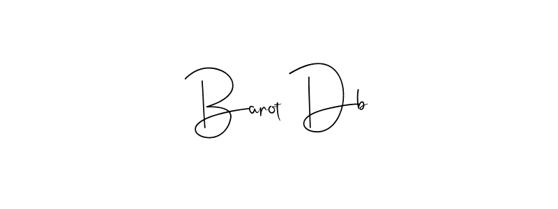 How to make Barot Db signature? Andilay-7BmLP is a professional autograph style. Create handwritten signature for Barot Db name. Barot Db signature style 4 images and pictures png