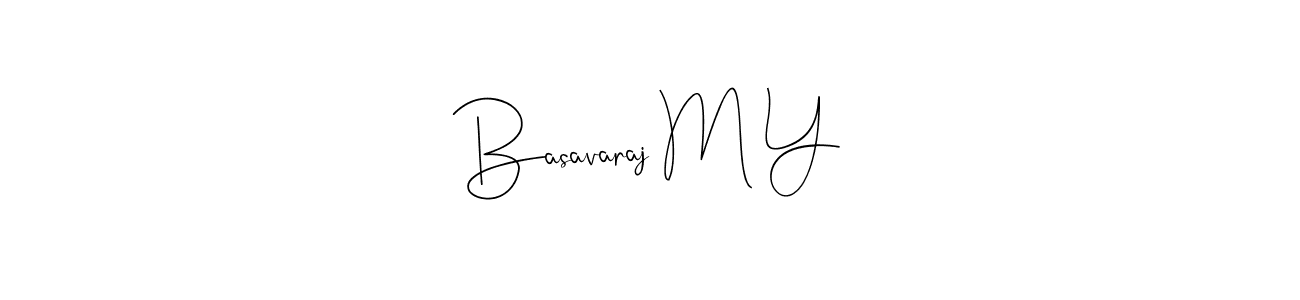 Here are the top 10 professional signature styles for the name Basavaraj M Y. These are the best autograph styles you can use for your name. Basavaraj M Y signature style 4 images and pictures png