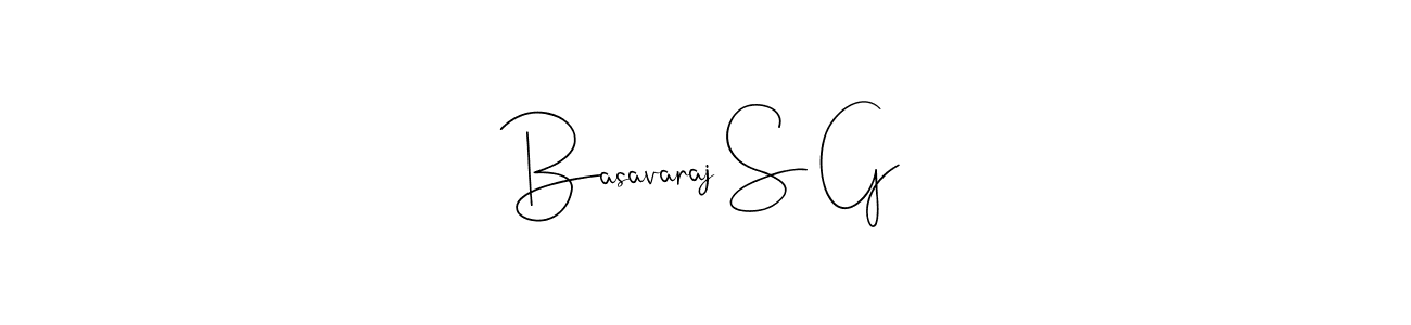 Make a beautiful signature design for name Basavaraj S G. Use this online signature maker to create a handwritten signature for free. Basavaraj S G signature style 4 images and pictures png