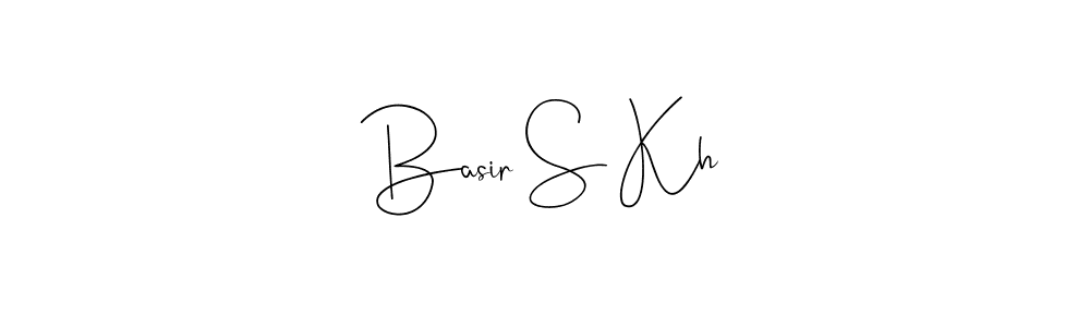 How to make Basir S Kh signature? Andilay-7BmLP is a professional autograph style. Create handwritten signature for Basir S Kh name. Basir S Kh signature style 4 images and pictures png