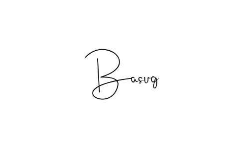 Design your own signature with our free online signature maker. With this signature software, you can create a handwritten (Andilay-7BmLP) signature for name Basug. Basug signature style 4 images and pictures png