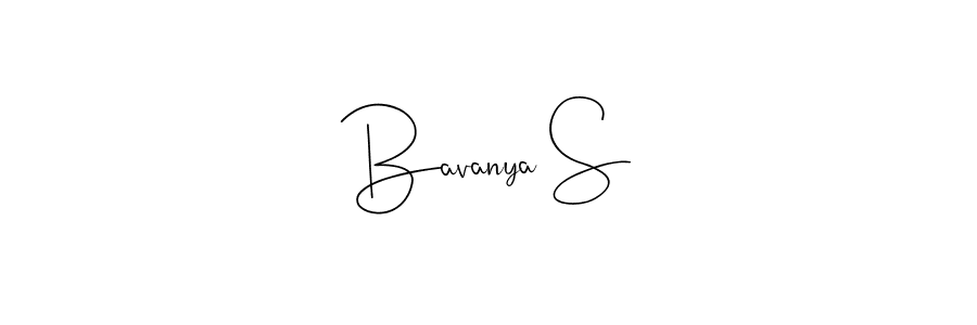 Make a beautiful signature design for name Bavanya S. Use this online signature maker to create a handwritten signature for free. Bavanya S signature style 4 images and pictures png
