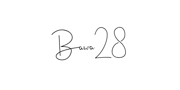 Make a short Bawa28 signature style. Manage your documents anywhere anytime using Andilay-7BmLP. Create and add eSignatures, submit forms, share and send files easily. Bawa28 signature style 4 images and pictures png