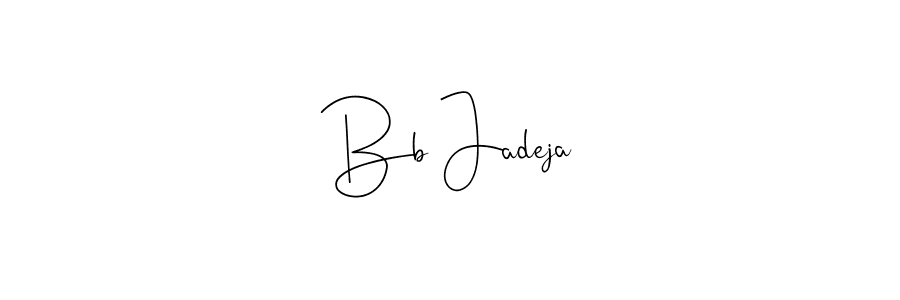 Check out images of Autograph of Bb Jadeja name. Actor Bb Jadeja Signature Style. Andilay-7BmLP is a professional sign style online. Bb Jadeja signature style 4 images and pictures png
