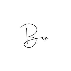 You should practise on your own different ways (Andilay-7BmLP) to write your name (Bcs) in signature. don't let someone else do it for you. Bcs signature style 4 images and pictures png