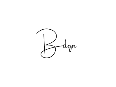 Bdgn stylish signature style. Best Handwritten Sign (Andilay-7BmLP) for my name. Handwritten Signature Collection Ideas for my name Bdgn. Bdgn signature style 4 images and pictures png