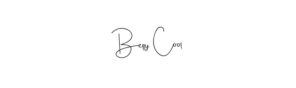Make a beautiful signature design for name Belly Cool. With this signature (Andilay-7BmLP) style, you can create a handwritten signature for free. Belly Cool signature style 4 images and pictures png