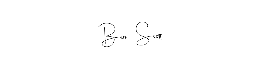 Ben   Scott stylish signature style. Best Handwritten Sign (Andilay-7BmLP) for my name. Handwritten Signature Collection Ideas for my name Ben   Scott. Ben   Scott signature style 4 images and pictures png